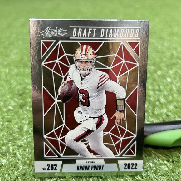 2024 Panini Absolute - Draft Diamonds #DD-BPY Brock Purdy - Picture 1 of 2